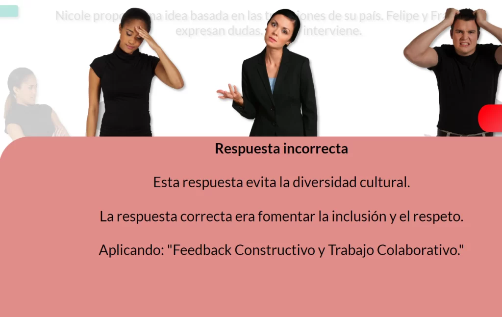 Pregunta Incorrecta